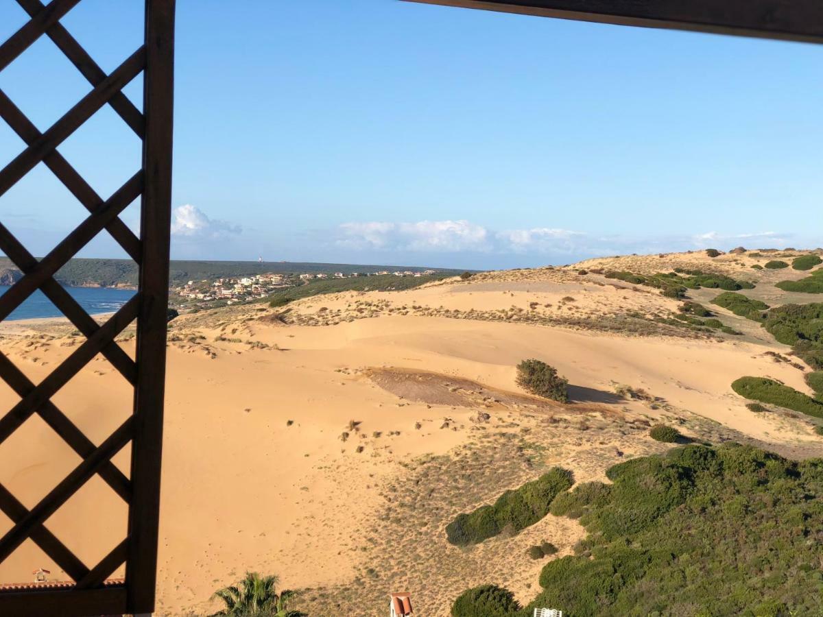 Torre Dei Corsari Mit Aussicht Auf Meer Und Dune Dış mekan fotoğraf